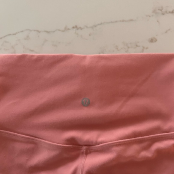Lululemon double lined align 25” pant legging in pink size 6 - Picture 2 of 5